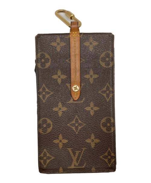 LOUIS VUITTON（ルイ ヴィトン）LOUIS VUITTON (ルイ ヴィトン) ボックス フォンケース ブラウンの古着・服飾アイテム