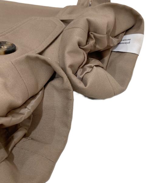 ROKH（ロク）ROKH (ロク) チェック切り替えトレンチコート ベージュ サイズ:US 0の古着・服飾アイテム