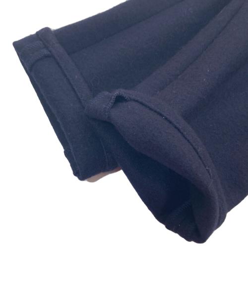 BORDERS at BALCONY（ボーダーズアットバルコニー）BORDERS at BALCONY (ボーダーズアットバルコニー) GRACE SHOULDER WOOL DRESS（グレースショルダーウールドレス）BD2221-3E-37 ネイビー サイズ:36の古着・服飾アイテム