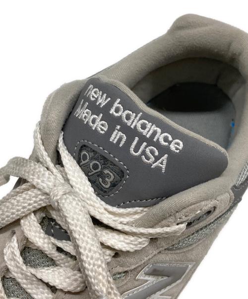 NEW BALANCE（ニューバランス）NEW BALANCE (ニューバランス) スニーカー MR993GL USA製 グレー サイズ:26の古着・服飾アイテム