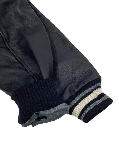 STANDARD CALIFORNIA（スタンダードカリフォルニア）STANDARD CALIFORNIA (スタンダードカリフォルニア) SD VARSITY JACKET　SDバーシティジャケット　OUNLB780 ブラック サイズ:Sの古着・服飾アイテム