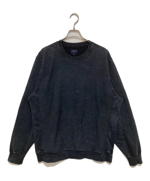 Noah（ノア）Noah (ノア) Saltwash Crewneck ブラック サイズ:XLの古着・服飾アイテム
