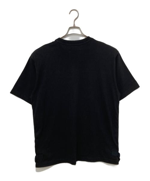 sacai（サカイ）sacai (サカイ) Cotton Jersey T-shirt ブラック サイズ:2の古着・服飾アイテム
