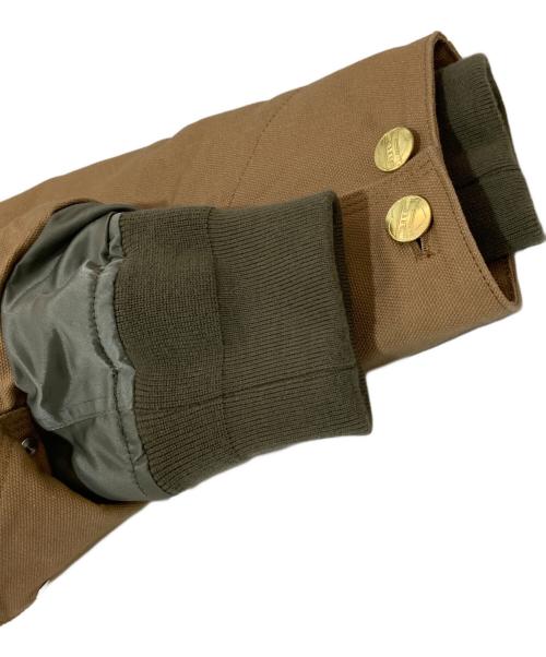 sacai（サカイ）sacai (サカイ) CarHartt (カーハート) Canvas MA-1 Jacket Michigan ブラウン サイズ:1の古着・服飾アイテム