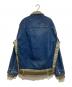 sacai (サカイ) CarHartt (カーハート) ナイロンドッキングデニムジャケット インディゴ サイズ:3：70000円