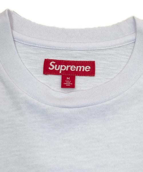 SUPREME（シュプリーム）Supreme (シュプリーム) Stencil Embroidered S/STop ホワイト サイズ:Mの古着・服飾アイテム