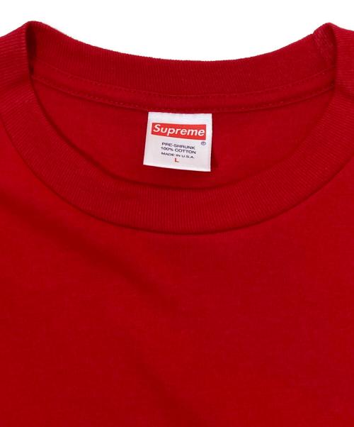 SUPREME（シュプリーム）Supreme (シュプリーム) Varsity Tee レッド サイズ:Lの古着・服飾アイテム