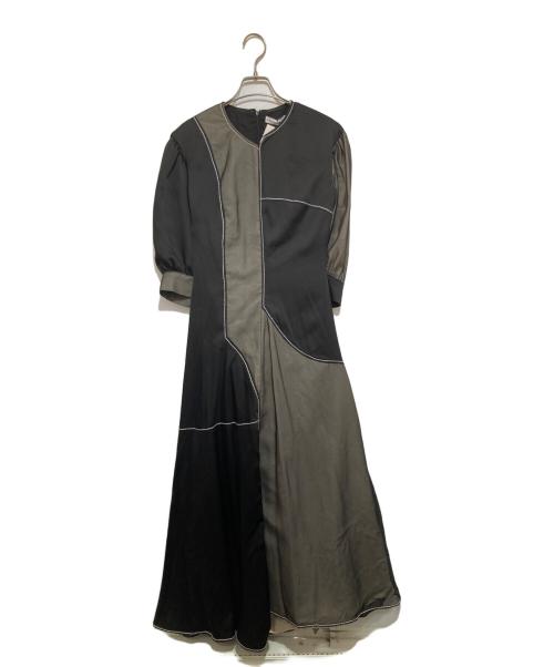 REJINA PYO（レジーナ ピョウ）REJINA PYO (レジーナ ピョウ) ブラウスワンピース グレー サイズ:6の古着・服飾アイテム