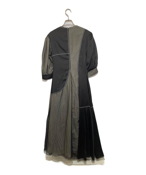 REJINA PYO（レジーナ ピョウ）REJINA PYO (レジーナ ピョウ) ブラウスワンピース グレー サイズ:6の古着・服飾アイテム