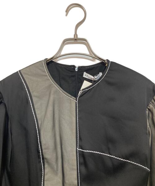 REJINA PYO（レジーナ ピョウ）REJINA PYO (レジーナ ピョウ) ブラウスワンピース グレー サイズ:6の古着・服飾アイテム