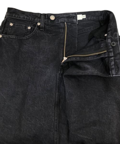 HYKE（ハイク）HYKE (ハイク) デニムスカート ブラック サイズ:2の古着・服飾アイテム