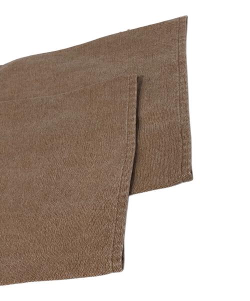AURALEE（オーラリー）AURALEE (オーラリー) WASHED ORGANIC CANVAS PANTS ブラウン サイズ:1の古着・服飾アイテム