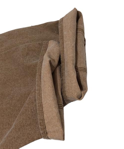 AURALEE（オーラリー）AURALEE (オーラリー) WASHED ORGANIC CANVAS PANTS ブラウン サイズ:1の古着・服飾アイテム