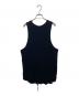 ANCELLM (アンセルム) DAMAGE WAFFLE TANK TOP ブラック サイズ:3：8000円