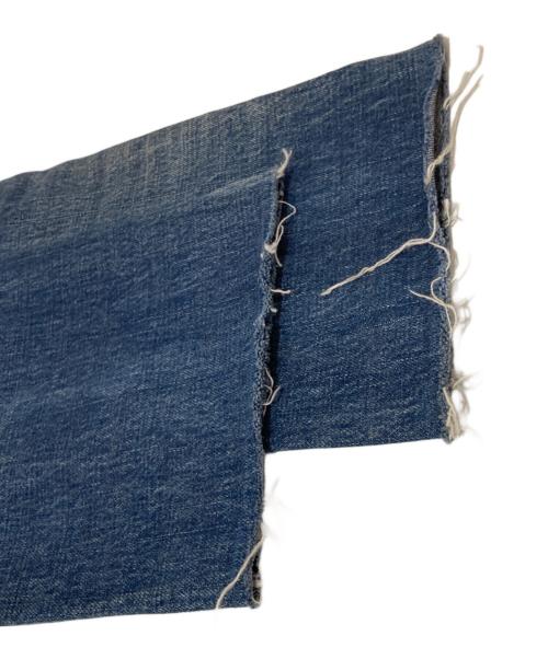 VISVIM（ビズビム）VISVIM (ビズビム) ダメージ加工デニムパンツ インディゴ サイズ:SIZE34の古着・服飾アイテム