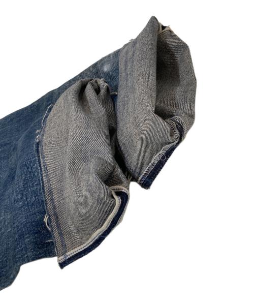 VISVIM（ビズビム）VISVIM (ビズビム) ダメージ加工デニムパンツ インディゴ サイズ:SIZE34の古着・服飾アイテム