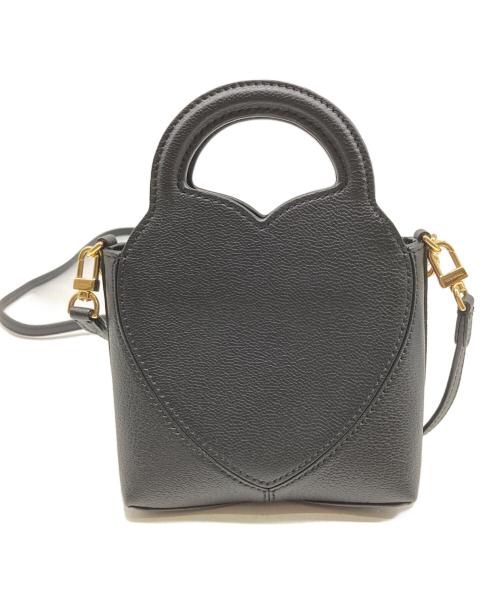 TIFFANY & Co.（ティファニー アンド コー）TIFFANY & Co. (ティファニー) リターントゥ・ マイクロトート スモールチャームトートバッグ 2wayショルダーバッグ ブラックの古着・服飾アイテム