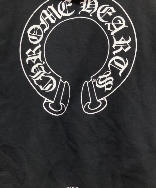 CHROME HEARTS（クロムハーツ）CHROME HEARTS (クロムハーツ) Horseshoe Pullover Hoodie ホースシュープリントパーカー 2212-304-0060 ブラック サイズ:Mの古着・服飾アイテム