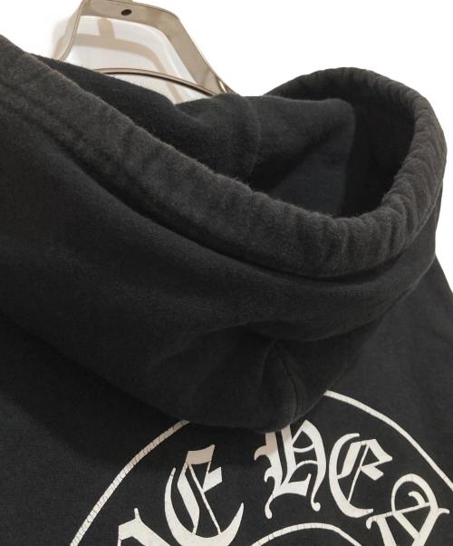 CHROME HEARTS（クロムハーツ）CHROME HEARTS (クロムハーツ) Horseshoe Pullover Hoodie ホースシュープリントパーカー 2212-304-0060 ブラック サイズ:Mの古着・服飾アイテム