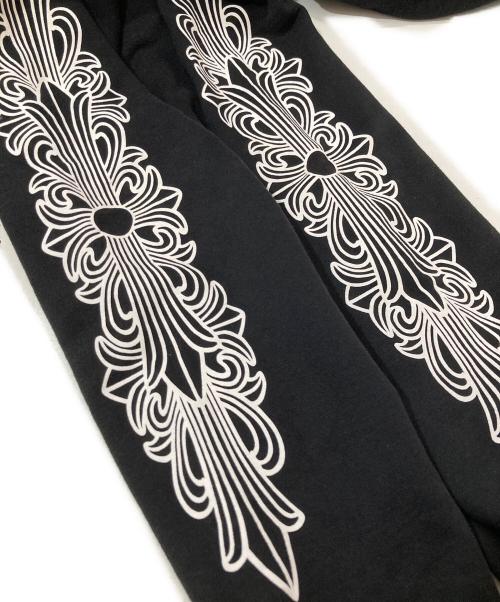 CHROME HEARTS（クロムハーツ）CHROME HEARTS (クロムハーツ) Horseshoe Pullover Hoodie ホースシュープリントパーカー 2212-304-0060 ブラック サイズ:Mの古着・服飾アイテム