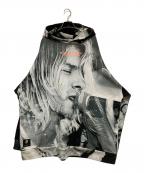 TALKING ABOUT THE ABSTRACTIONトーキング アバウト ジ アブストラクション）の古着「CHALLES PHOTO PARKA」｜ブラック