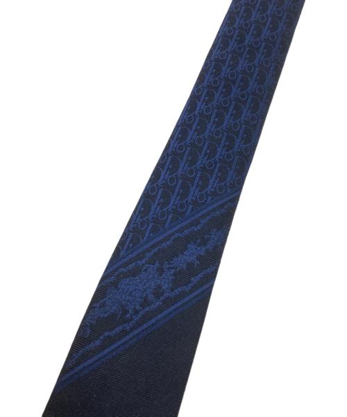 DIOR HOMME（ディオール オム）Dior Homme (ディオール オム) シルクネクタイ ネイビー サイズ:表記なしの古着・服飾アイテム