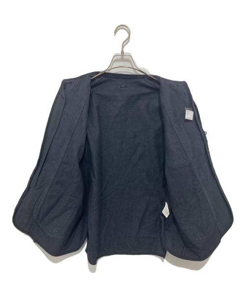 Porter Classic（ポータークラシック）Porter Classic (ポータークラシック) CORDUROY CHINESE JACKET　コーデュロイチャイニーズジャケット　PC-018-1716-10-03 ネイビー サイズ:Sの古着・服飾アイテム