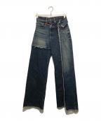 Maison MIHARA YASUHIROメゾン ミハラ ヤスヒロ）の古着「パッチワークワンドデニム」｜インディゴ