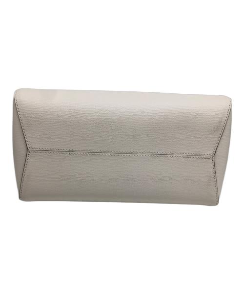 Kate Spade（ケイトスペード）Kate Spade (ケイトスペード) フィービー カラーブロック ラージ トップハンドルサッチェル アイボリーの古着・服飾アイテム