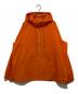 AURALEE（オーラリー）の古着「WASHED COTTON NYLON HOODED P O」｜オレンジ