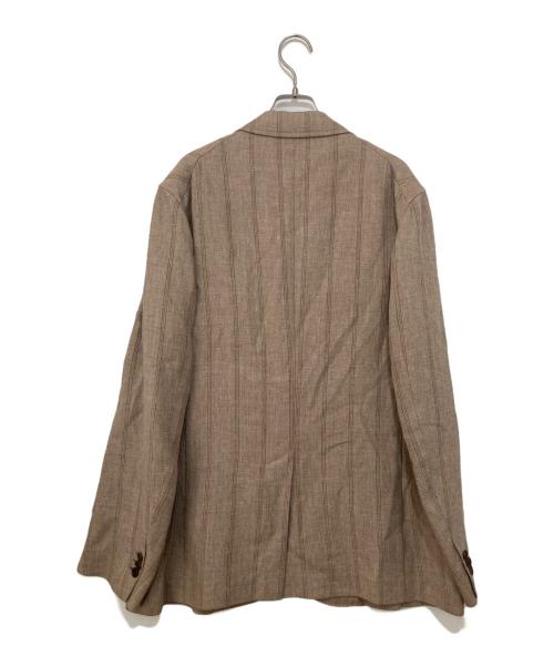 AURALEE（オーラリー）AURALEE (オーラリー) LINEN WOOL SILK SHARK SKIN JACKET ベージュ サイズ:5の古着・服飾アイテム
