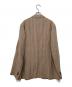 AURALEE (オーラリー) LINEN WOOL SILK SHARK SKIN JACKET ベージュ サイズ:5：20000円