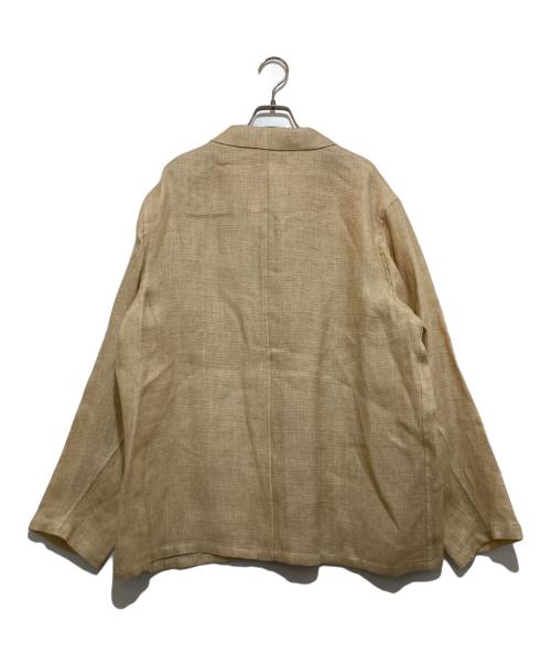 AURALEE（オーラリー）AURALEE (オーラリー) LINEN DOUBLE FACE BLOUSON ベージュ サイズ:4の古着・服飾アイテム