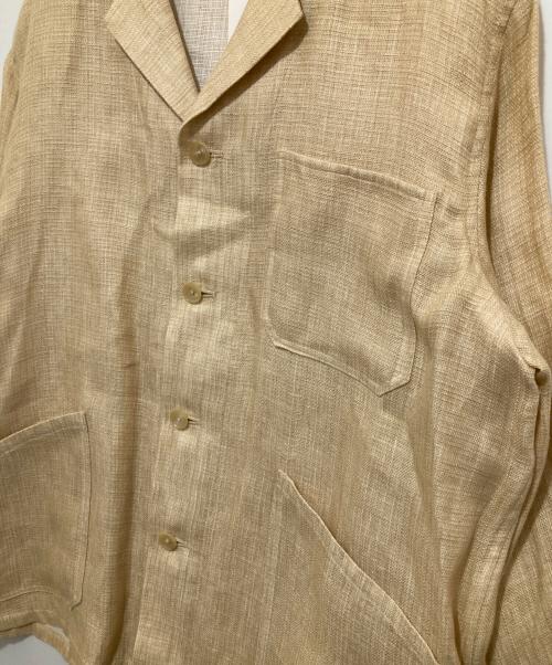 AURALEE（オーラリー）AURALEE (オーラリー) LINEN DOUBLE FACE BLOUSON ベージュ サイズ:4の古着・服飾アイテム