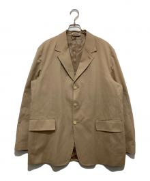 AURALEE（オーラリー）の古着「SUPER FINE WOOL COTTON TWILL OVER JACKET」｜ベージュ