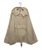 AURALEEオーラリー）の古着「AIRY WOOL VIYELLA P/O ANORAK　エアリーウール ヴィエラ P/O アノラック　A23AP01VT」｜ベージュ