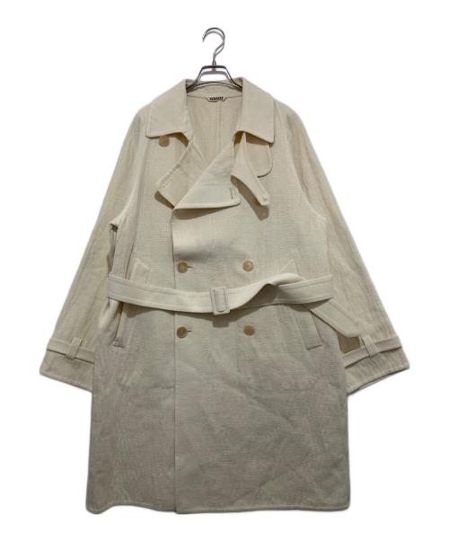 AURALEE（オーラリー）AURALEE (オーラリー) COTTON MOLE MELTON HAND SEWN COAT ベージュ サイズ:SIZE 3の古着・服飾アイテム
