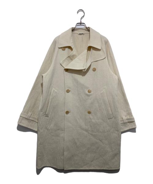 AURALEE（オーラリー）AURALEE (オーラリー) COTTON MOLE MELTON HAND SEWN COAT ベージュ サイズ:SIZE 3の古着・服飾アイテム