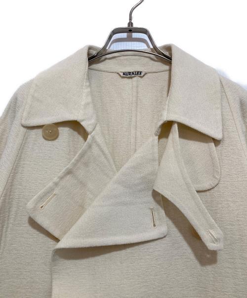 AURALEE（オーラリー）AURALEE (オーラリー) COTTON MOLE MELTON HAND SEWN COAT ベージュ サイズ:SIZE 3の古着・服飾アイテム
