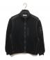 STONE ISLAND（ストーンアイランド）の古着「ロゴ刺繍 ジッパー付きフリース ジャケット」｜ブラック