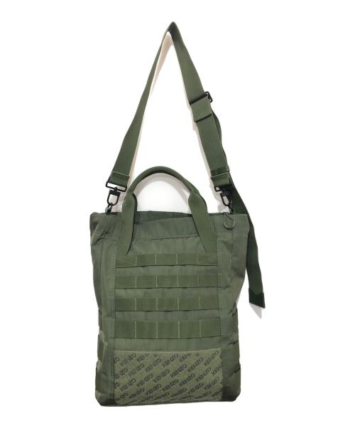 KENZO（ケンゾー）KENZO (ケンゾー) 2WAYバッグ カーキの古着・服飾アイテム