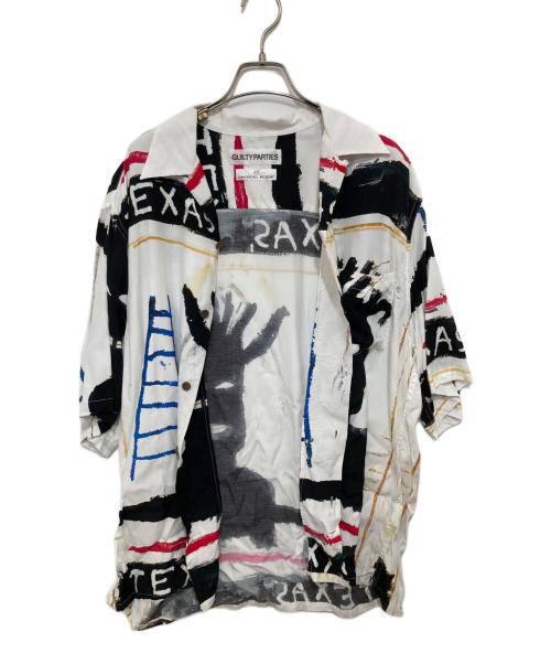 WACKO MARIA（ワコマリア）WACKO MARIA (ワコマリア) JEAN-MICHEL　 (ジャン・ミッシェル) S/S HAWAIIAN SHIRT ホワイト サイズ:Lの古着・服飾アイテム