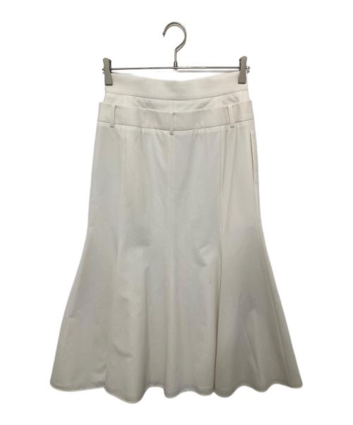 ADEAM（アディアム）ADEAM (アディアム) アイビースカート ホワイト サイズ:2の古着・服飾アイテム