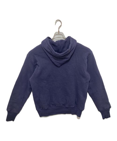WAREHOUSE（ウエアハウス）WAREHOUSE (ウエアハウス) JOHN GLUCKOW (ジョン グラッコー) Fakie Afterhood(フェイキーアフターフード) / 後付けスウェットパーカー 茄子紺 ネイビー サイズ:Mの古着・服飾アイテム