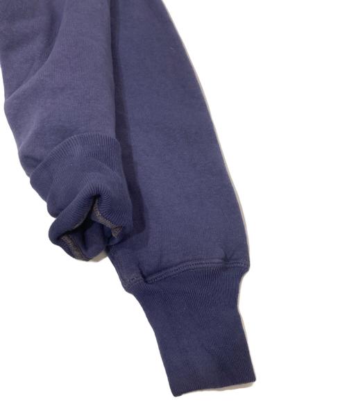 WAREHOUSE（ウエアハウス）WAREHOUSE (ウエアハウス) JOHN GLUCKOW (ジョン グラッコー) Fakie Afterhood(フェイキーアフターフード) / 後付けスウェットパーカー 茄子紺 ネイビー サイズ:Mの古着・服飾アイテム