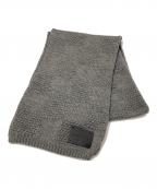 LOUIS VUITTONルイ ヴィトン）の古着「エシャルプ ダミエ マフラー　402775」｜グレー