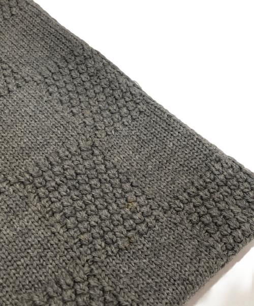 LOUIS VUITTON（ルイ ヴィトン）LOUIS VUITTON (ルイ ヴィトン) エシャルプ ダミエ マフラー　402775 グレーの古着・服飾アイテム