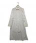 JIL SANDER NAVY（ジルサンダー ネイビー）の古着「シャツワンピース」｜ホワイト