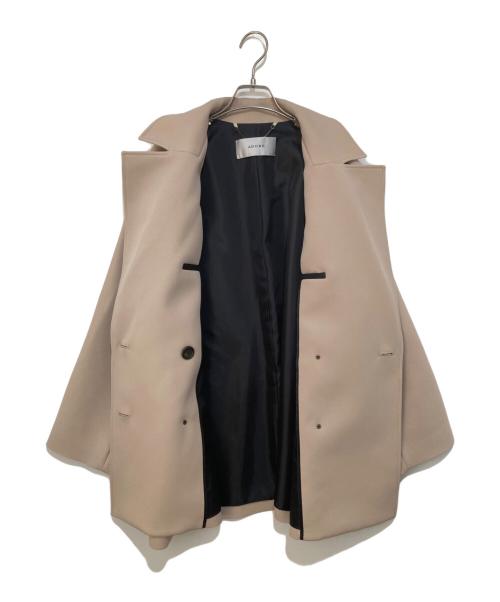 ADORE（アドーア）ADORE (アドーア) トリプルツイルコート ベージュ サイズ:36の古着・服飾アイテム