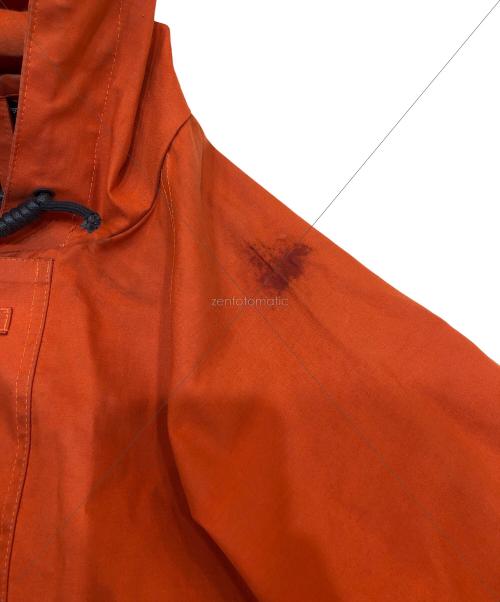 NIGEL CABOURN（ナイジェルケーボン）NIGEL CABOURN MACKINTOSH (マッキントッシュ) Harris Tweed (ハリスツイード) カメラマンジャケット CAMERAMAN JACKET フーデッドコート 809113008 オレンジ サイズ:44の古着・服飾アイテム